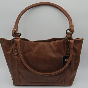 #178 NWT - Frye Melissa Shoulder, Cognac,